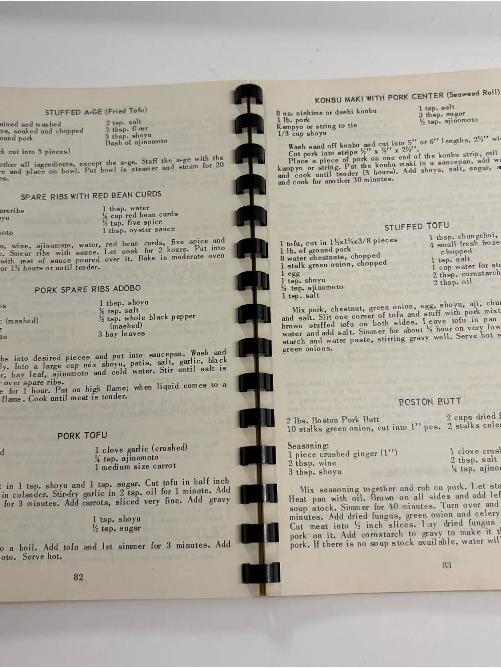 Vintage 60’s Island of Maui Hawaii Recipe Book 